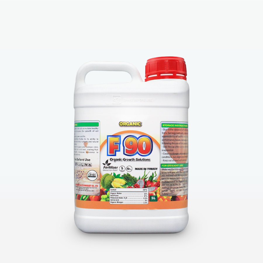 Phân bón vi lượng Áo Giáp Kẽm - ĐT (Organic F90) - 5L