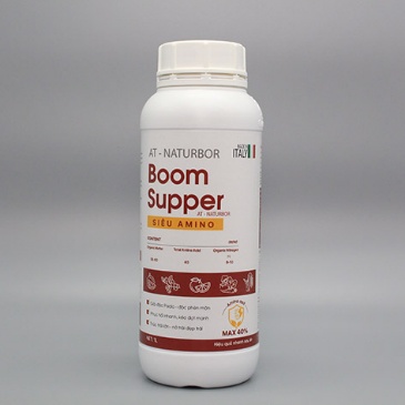 Phân bón lá hữu cơ - sinh học - đa lượng Aminolom 40 (BOOM SUPPER) - 1L