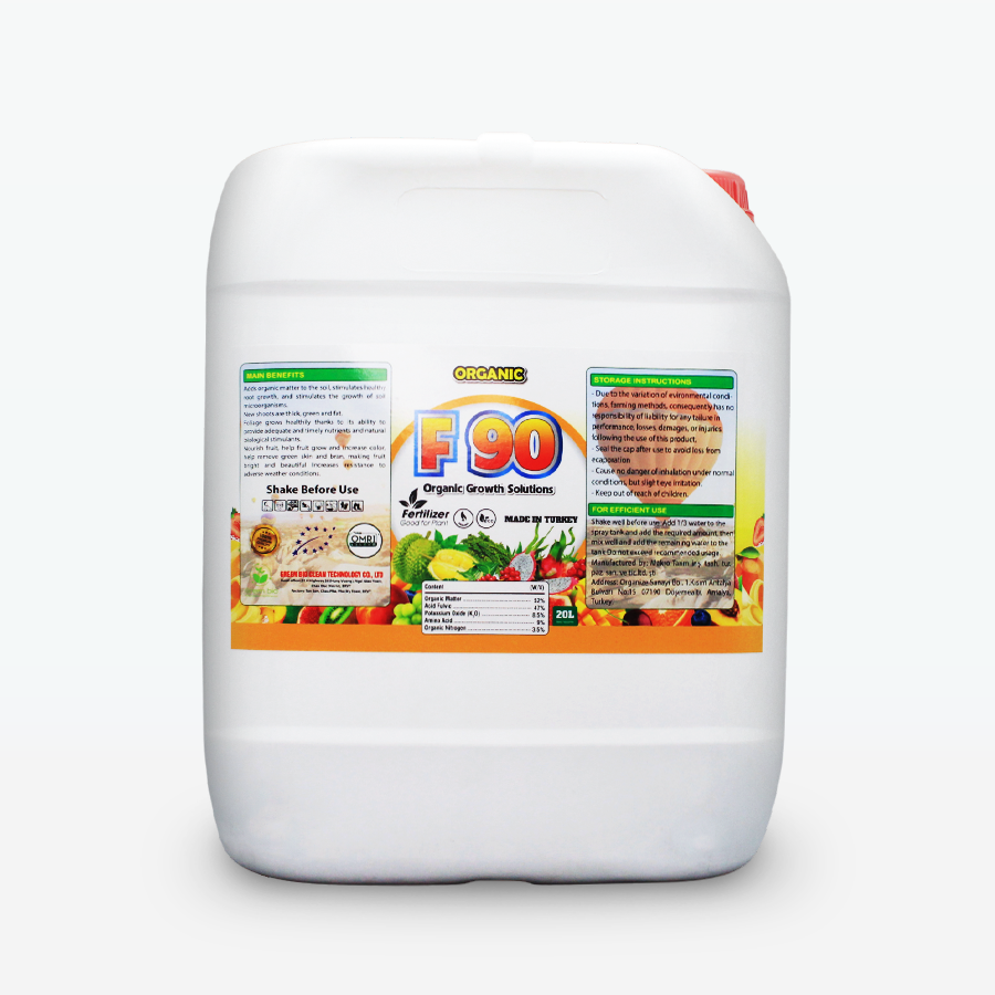 Phân bón hữu cơ Dream Strong(Organic F90) - Can 20L