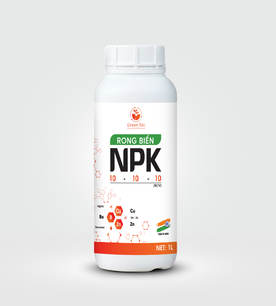 Phân bón NPK hỗn hợp Titan LV 10-10-10 (NPK Rong Biển) - 1L